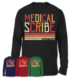 Vintage Medical Scribe Limited Edition Job Shirt, Coworker Birthday Gift Idea