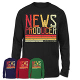 Vintage News Producer Limited Edition Job Shirt, Coworker Birthday Gift Idea