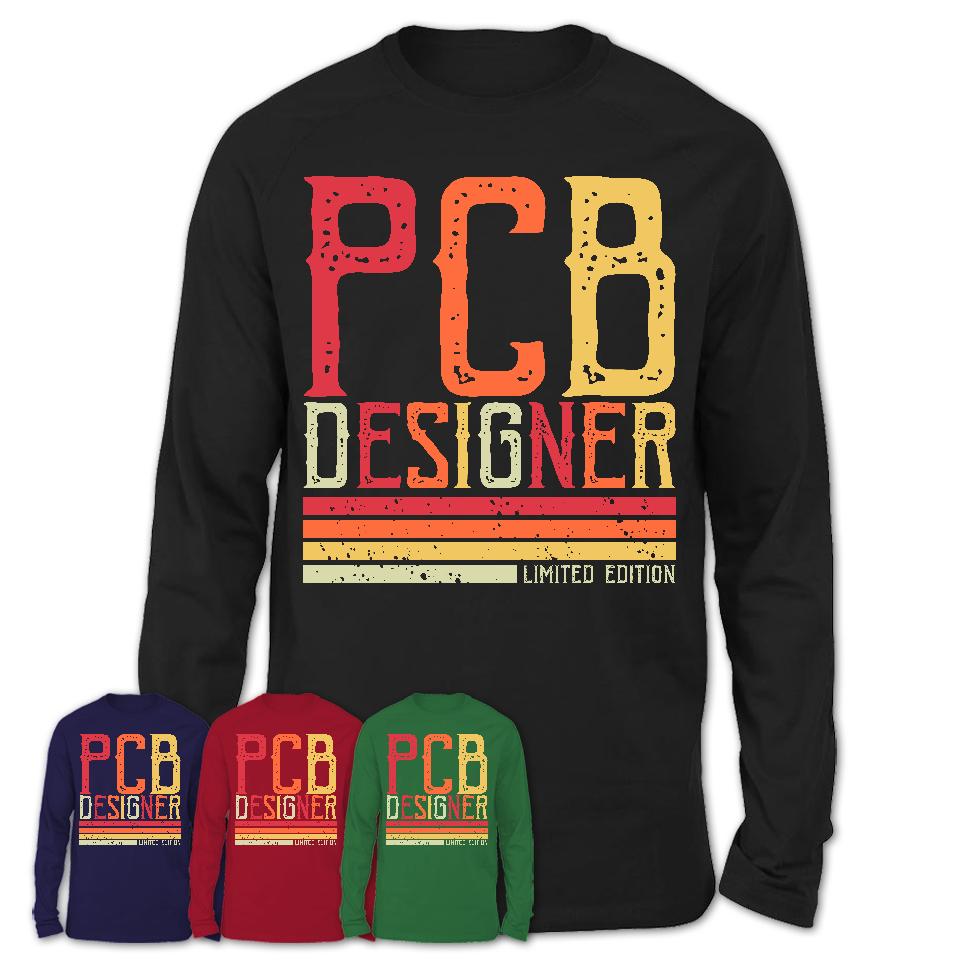 Vintage Pcb Designer Limited Edition Job Shirt, Coworker Birthday Gift Idea