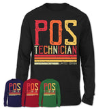 Vintage Pos Technician Limited Edition Job Shirt, Coworker Birthday Gift Idea