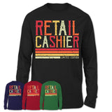 Vintage Retail Cashier Limited Edition Job Shirt, Coworker Birthday Gift Idea