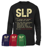 Vintage Slp Definition Shirt, Funny Coworker Gift Idea for Slp, New Job Gift
