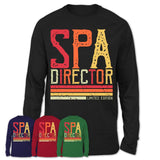 Vintage Spa Director Limited Edition Job Shirt, Coworker Birthday Gift Idea