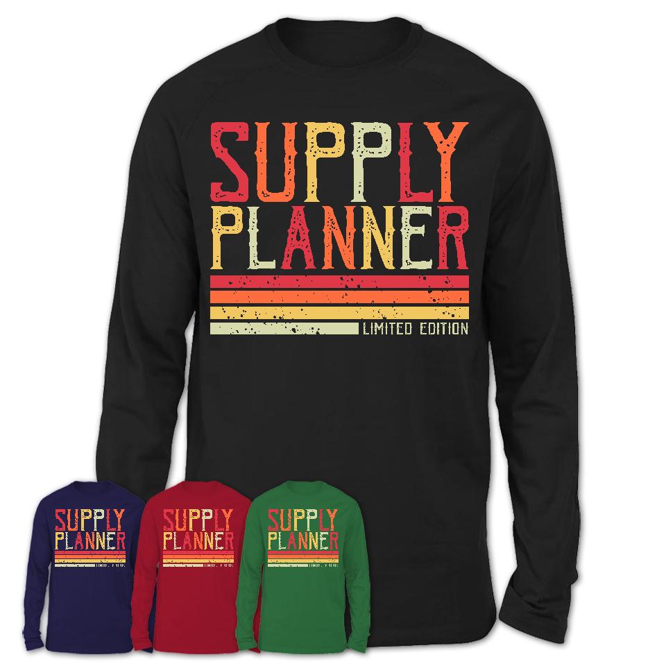 Vintage Supply Planner Limited Edition Job Shirt, Coworker Birthday Gift Idea