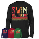 Vintage Swim Instructor Limited Edition Job Shirt, Coworker Birthday Gift Idea