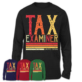 Vintage Tax Examiner Limited Edition Job Shirt, Coworker Birthday Gift Idea