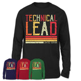 Vintage Technical Lead Limited Edition Job Shirt, Coworker Birthday Gift Idea