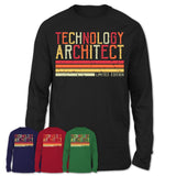 Vintage Technology Architect Limited Edition Job Shirt, Coworker Birthday Gift Idea