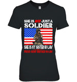My Sister-In-Law My Soldier Hero - Proud Army Brother-In-Law T-Shirt