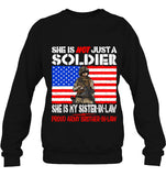 My Sister-In-Law My Soldier Hero - Proud Army Brother-In-Law T-Shirt