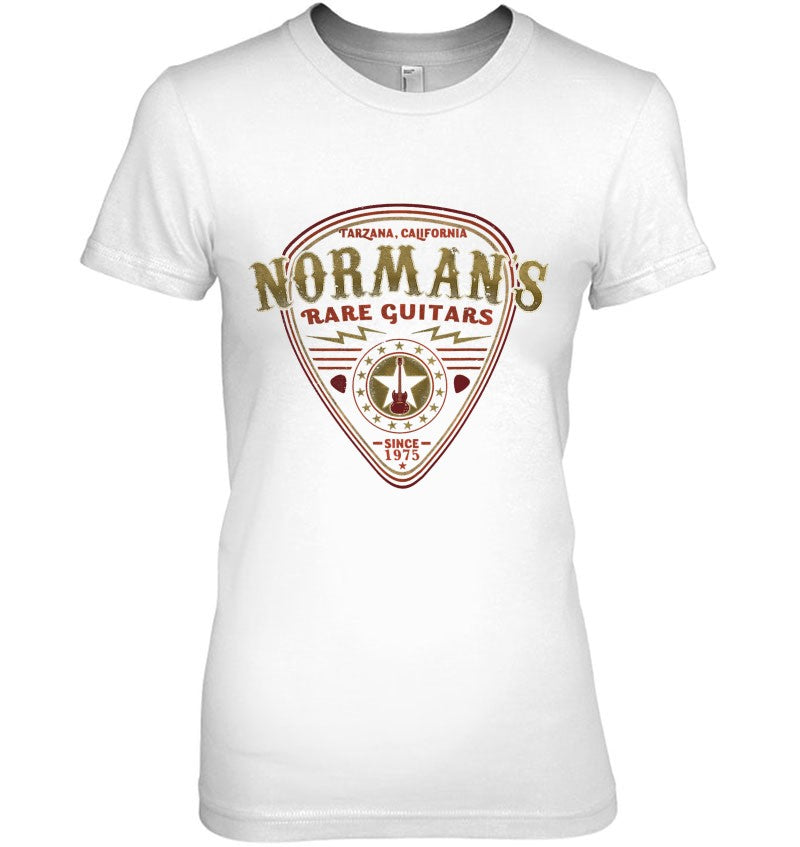 Normans Funny Rare Guitars For Men Women T-Shirt