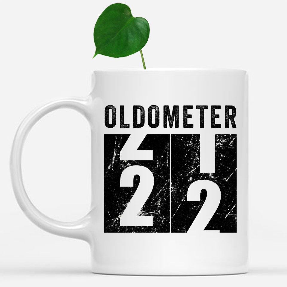 Oldometer 22 Mug, Turning 22 Mug, 22nd Birthday Gift, 22 years Old Gift