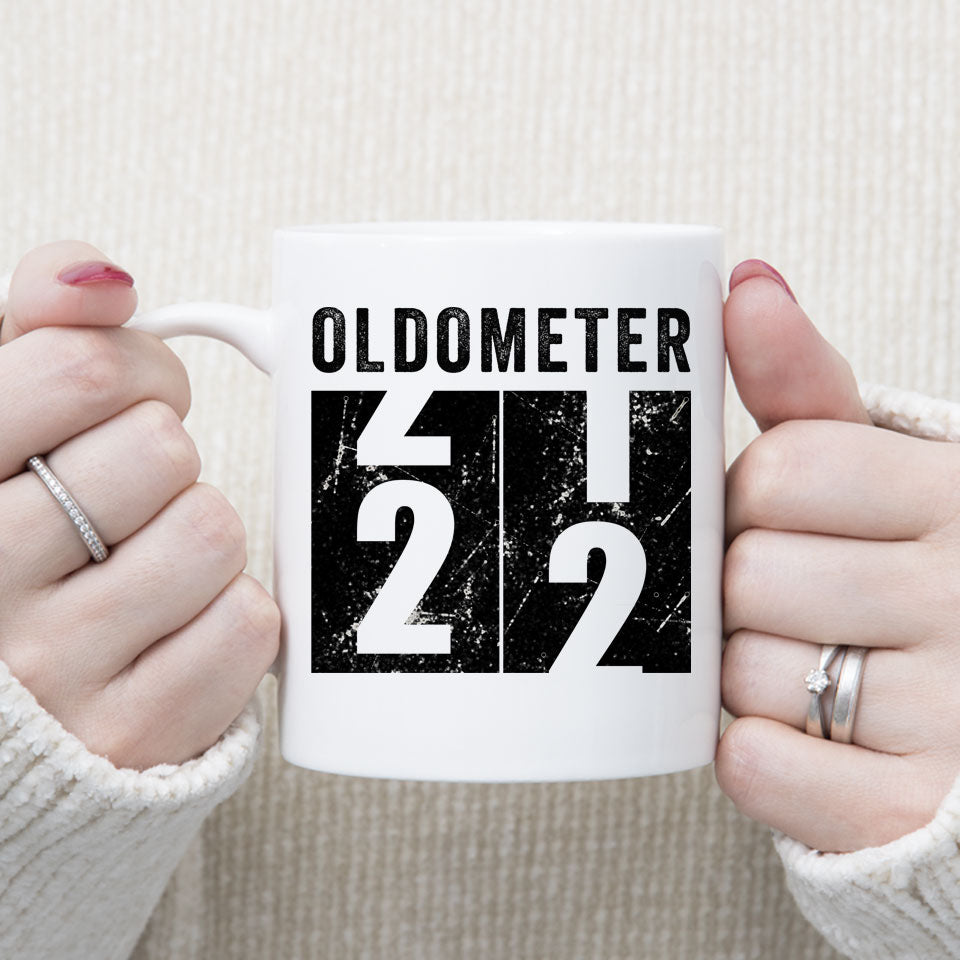Oldometer 22 Mug, Turning 22 Mug, 22nd Birthday Gift, 22 years Old Gift