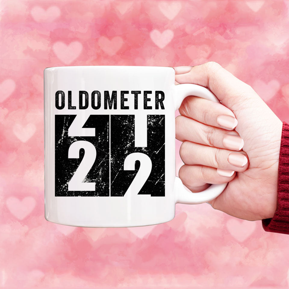 Oldometer 22 Mug, Turning 22 Mug, 22nd Birthday Gift, 22 years Old Gift