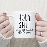 Personalized Anniversary Mug, Still Married After 57 years Mug, 57th Anniversary Gift for Wife, Couple Mug