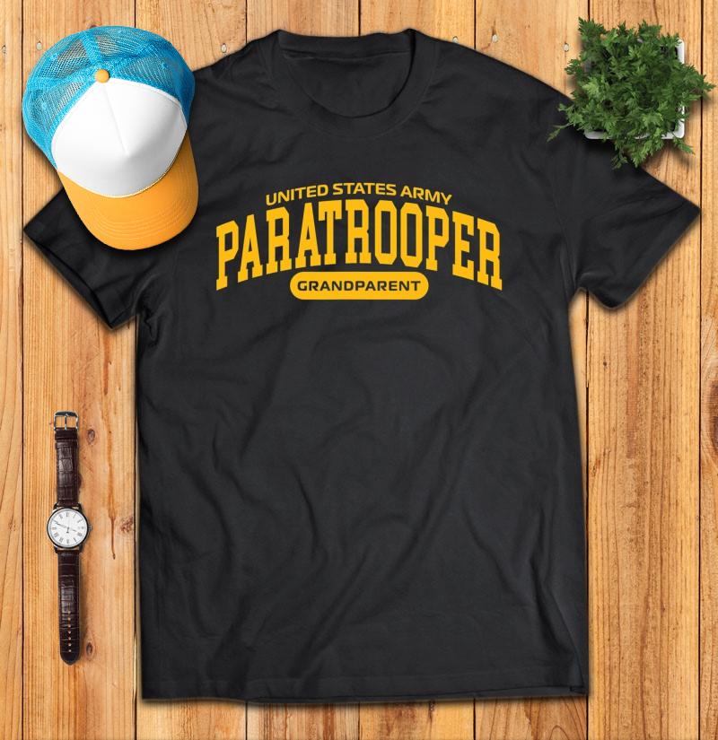 Proud Army Paratrooper Grandparent Patriotic