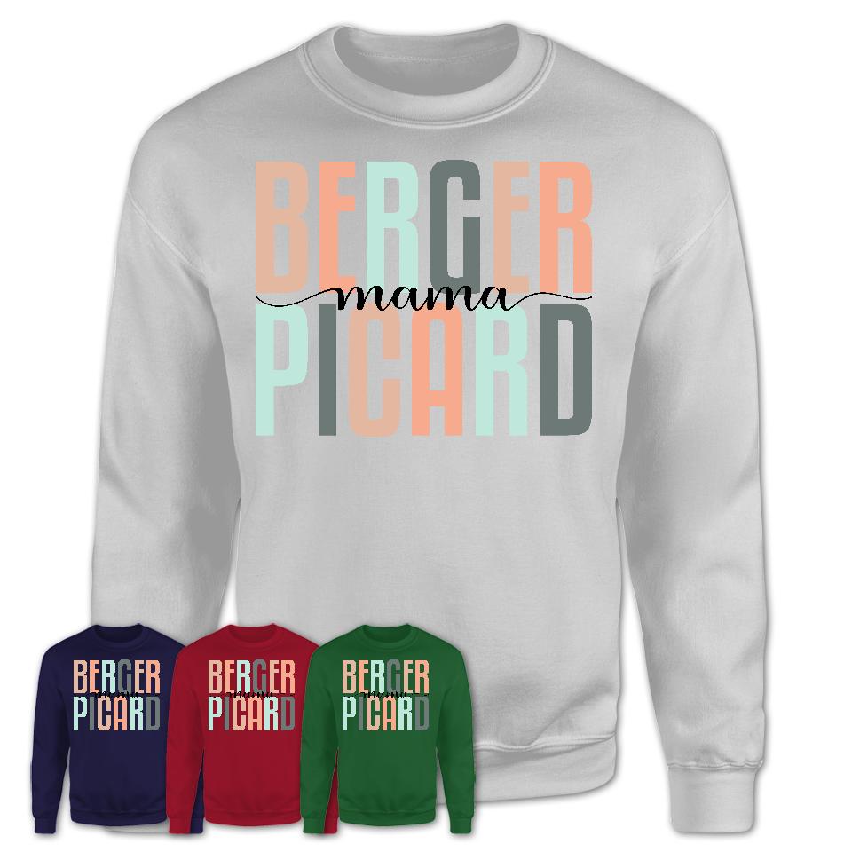 Berger Picard Mama Shirt, Mom Of Berger Picard Shirt, Dog Mom Gifts