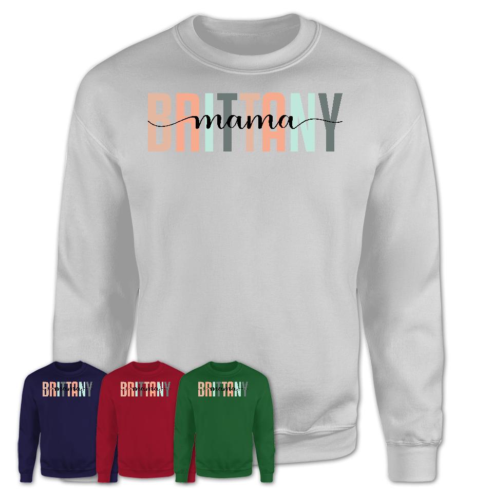 Brittany Mama Shirt, Mom Of Brittany Shirt, Dog Mom Gifts