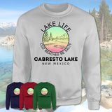 Cabresto Lake New Mexico Lake Life Cuz Beaches Be Salty Fishing Camping Team Shirt