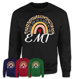 EMT Because Your Life Worth My Time Rainbow T-Shirt