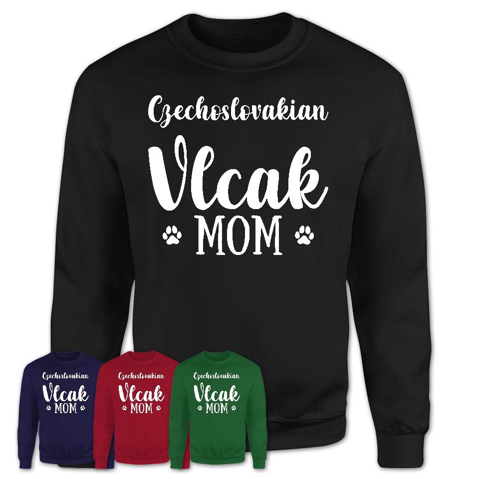 Funny Czechoslovakian Vlcak Tshirt, Gift for Czechoslovakian Vlcak Lovers, Czechoslovakian Vlcak Mom Shirt, Dog Mama Shirt