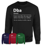 Funny Dba Definition Shirt, New Job Gift for Dba, Coworker Gift Idea