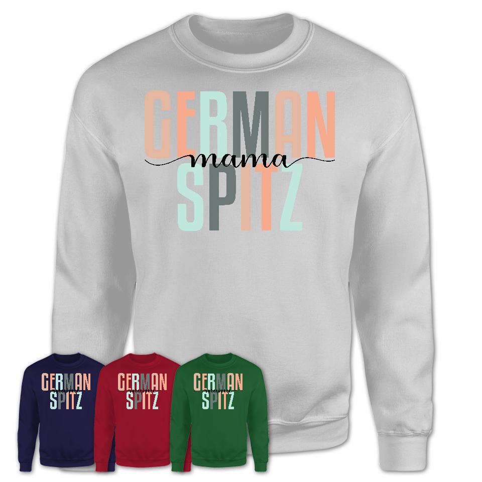 German Spitz Mama Shirt, Mom Of German Spitz Shirt, Dog Mom Gifts