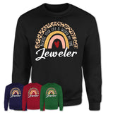 Jeweler Because Your Life Worth My Time Rainbow T-Shirt