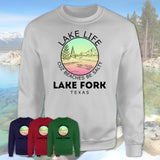 Lake Fork Texas Lake Life Cuz Beaches Be Salty Fishing Camping Team Shirt