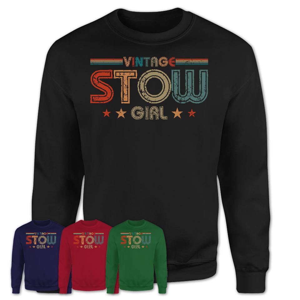 Proud Vintage Stow Girl Shirt Ohio Pride Gift Birthday Shirt for Her
