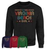 Proud Vintage Virginia Beach Girl Shirt Virginia Pride Gift Birthday Shirt for Her