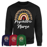 Psychiatric Nurse Because Your Life Worth My Time Rainbow T-Shirt