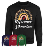 Reference Librarian Because Your Life Worth My Time Rainbow T-Shirt