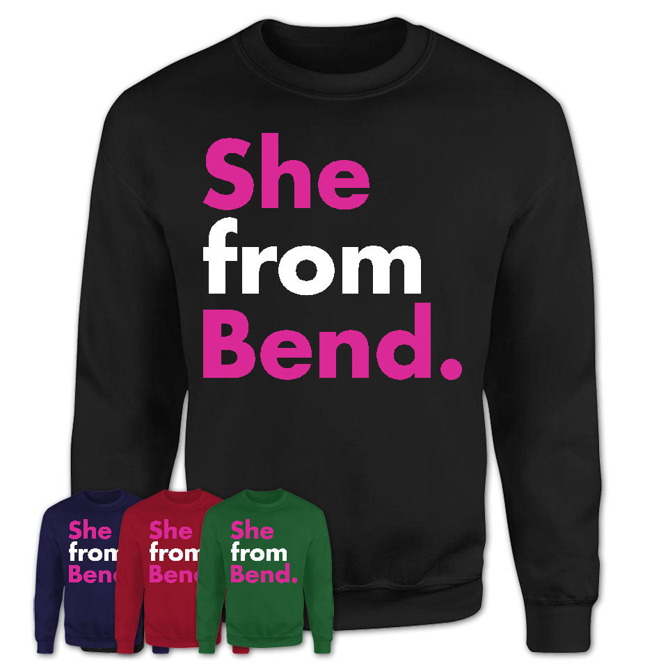 She From Bend Shirt Oregon State Birthday Gift For Her