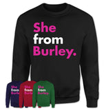 She From Burley Shirt Idaho State Birthday Gift For Her