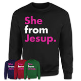 She From Jesup Shirt Georgia State Birthday Gift For Her
