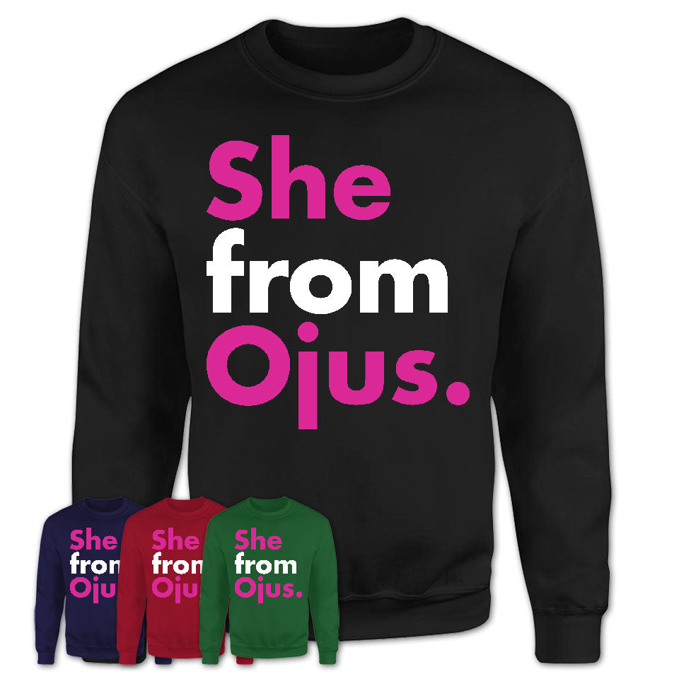 She From Ojus Shirt Florida State Birthday Gift For Her
