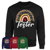 Tester Because Your Life Worth My Time Rainbow T-Shirt