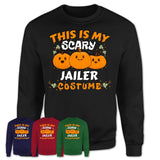 This Is My Scary Jailer Costume, Halloween Pumpkin Shirt, Funny Coworker Gift
