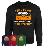 This Is My Scary Ophthalmologist Costume, Halloween Pumpkin Shirt, Funny Coworker Gift