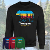 Tusayan Arizona Funny Mountain Hiking Camping Adventure Bear Pattern Vintage Gift Shirt