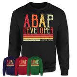 Vintage Abap Developer Limited Edition Job Shirt, Coworker Birthday Gift Idea