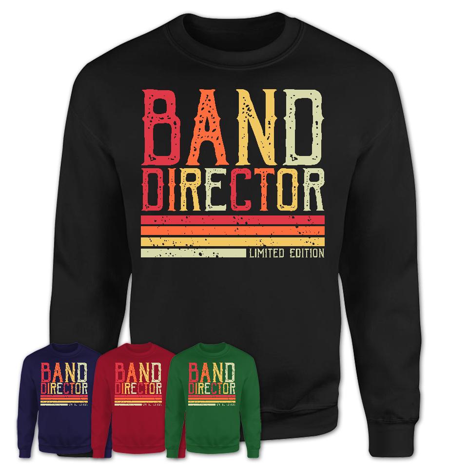 Vintage Band Director Limited Edition Job Shirt, Coworker Birthday Gift Idea
