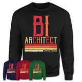 Vintage Bi Architect Limited Edition Job Shirt, Coworker Birthday Gift Idea