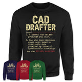 Vintage Cad Drafter Definition Shirt, Funny Coworker Gift Idea for Cad Drafter, New Job Gift
