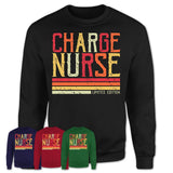 Vintage Charge Nurse Limited Edition Job Shirt, Coworker Birthday Gift Idea