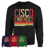 Vintage Cisco Engineer Limited Edition Job Shirt, Coworker Birthday Gift Idea