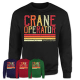 Vintage Crane Operator Limited Edition Job Shirt, Coworker Birthday Gift Idea