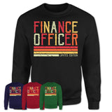 Vintage Finance Officer Limited Edition Job Shirt, Coworker Birthday Gift Idea
