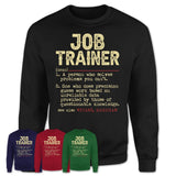 Vintage Job Trainer Definition Shirt, Funny Coworker Gift Idea for Job Trainer, New Job Gift